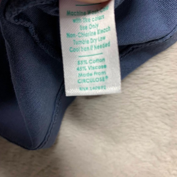 NWT Marine Layer Signature Sea Change Crew Tee Men's S Vintage Indigo MSRP $45 - Picture 7 of 9